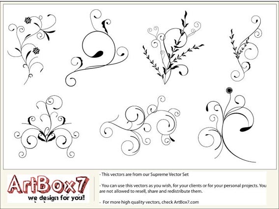 Foliages Free Vector Graphics