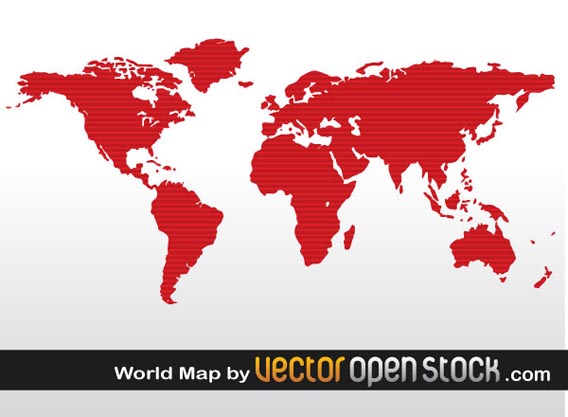 World Map Free Vector Graphics