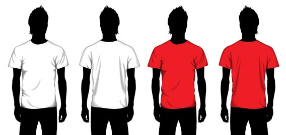 blank t shirt design template. house Blank T shirt polo