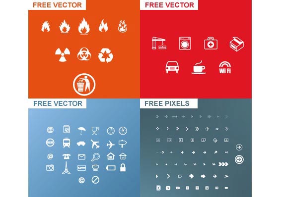 Vector icons from freshpixel.fr Free Vector Graphics