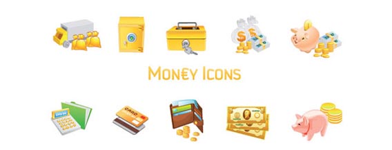 Money Icons Free Vector Graphics