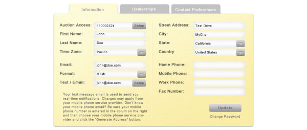 Tab User Interface Design GUI Free PSD