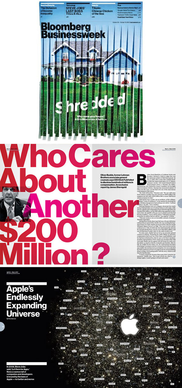 Bloomberg Businessweek Print Design Inspiration