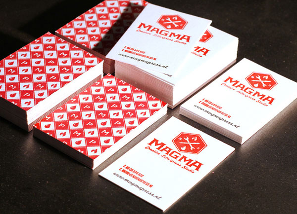 Magma Press Letterpress Pattern Cards Print Design Inspiration