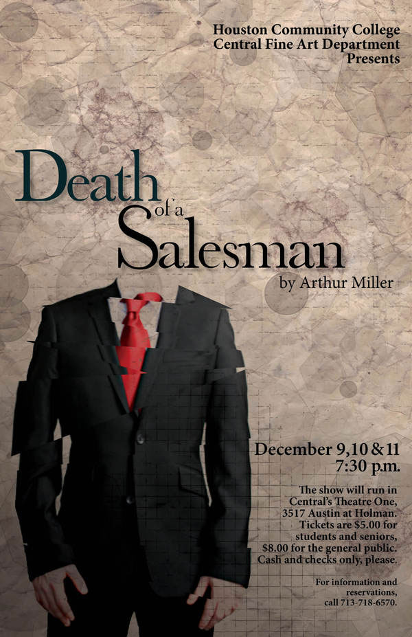 Poster Design for the play Death of a Salesman