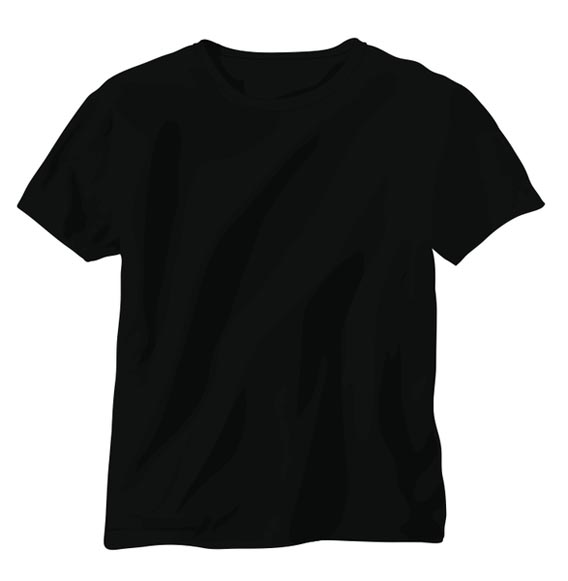 Download Black Vector T-Shirt